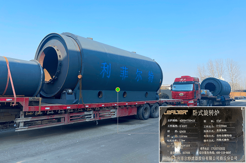廢輪胎熱裂解煉油設(shè)備爐膽為什么會(huì)鼓包變形？